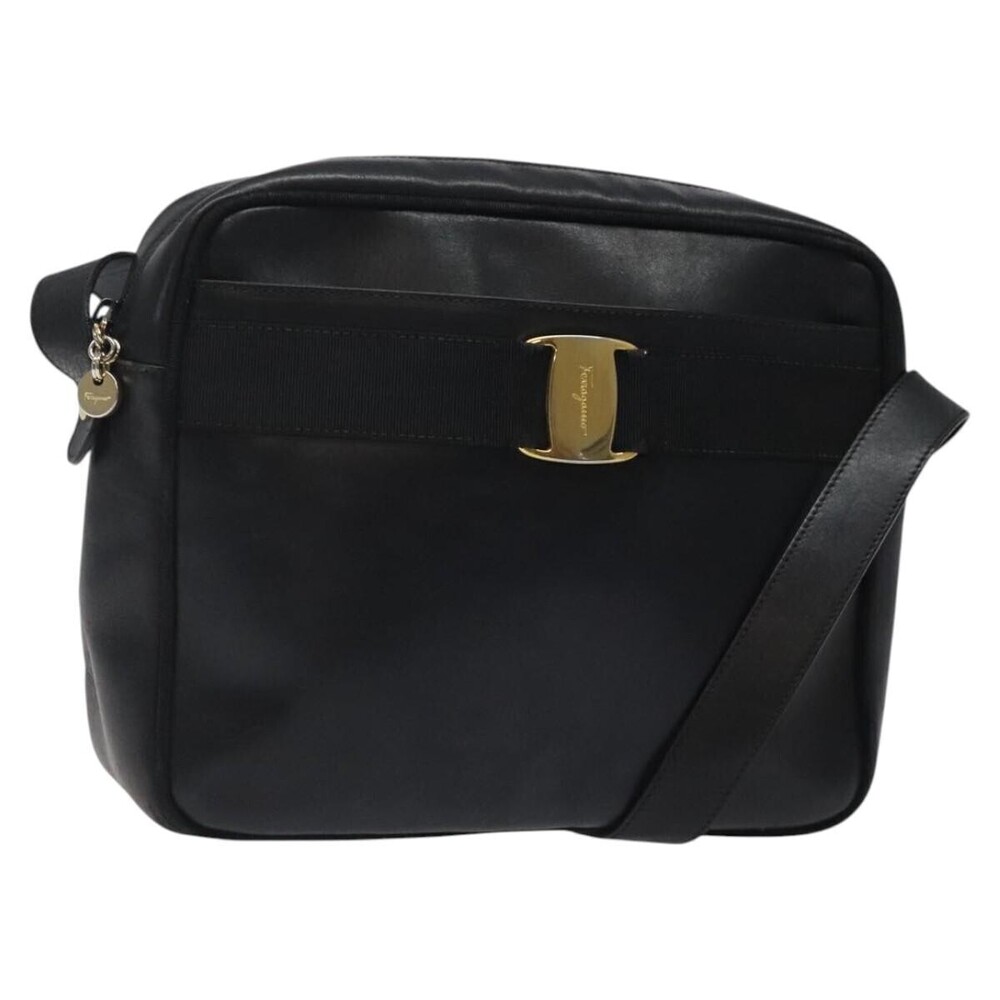 Salvatore Ferragamo Vara Bow camera Leather